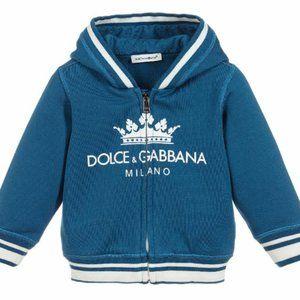 Dolce & Gabbana Baby Boy Zip-up Hoodie Sweatshirt